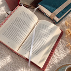 Custodia per libri a quadretti marrone