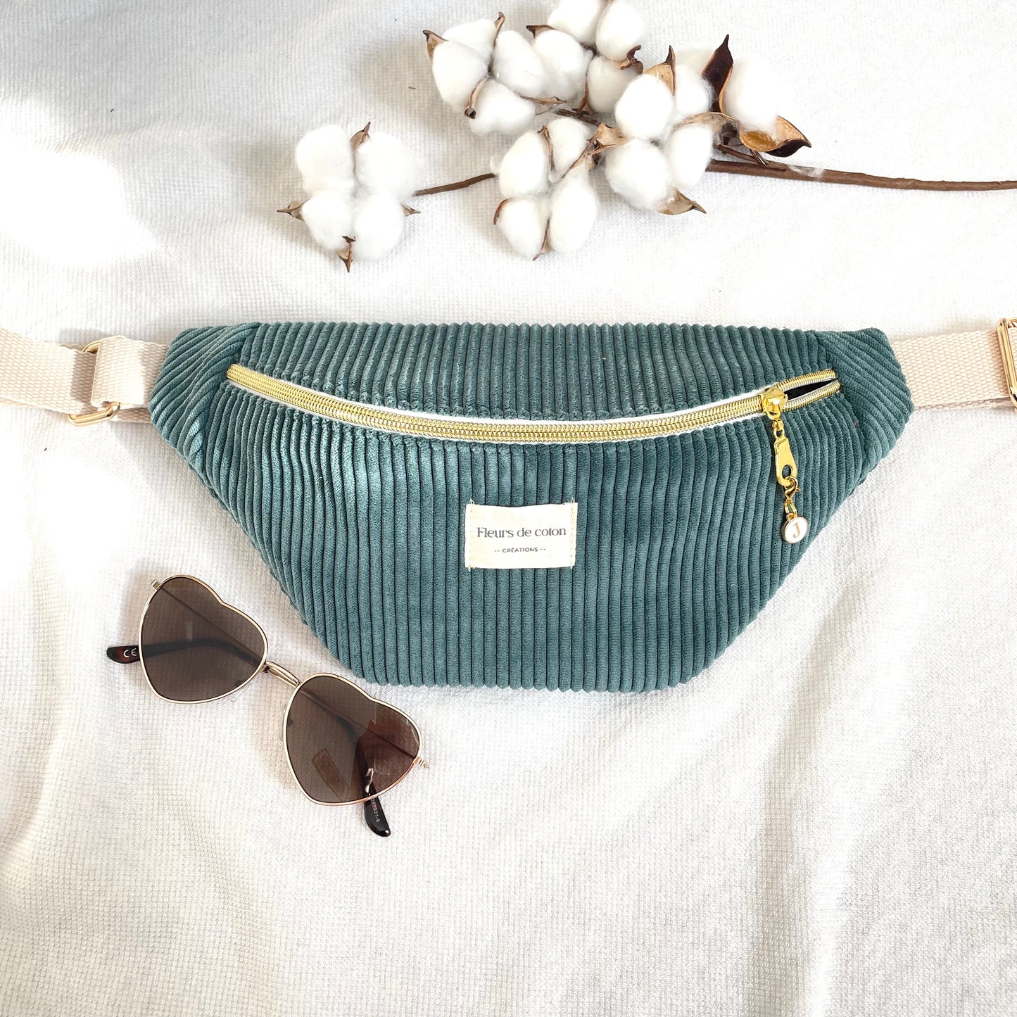 Sac banane velours