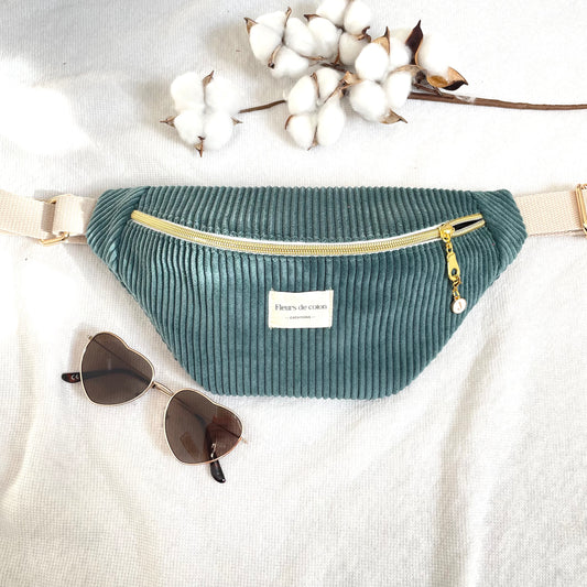 Sac banane velours