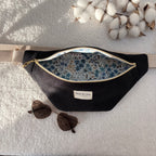 Sac banane velours