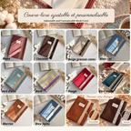 Custodia per libri a quadretti marrone