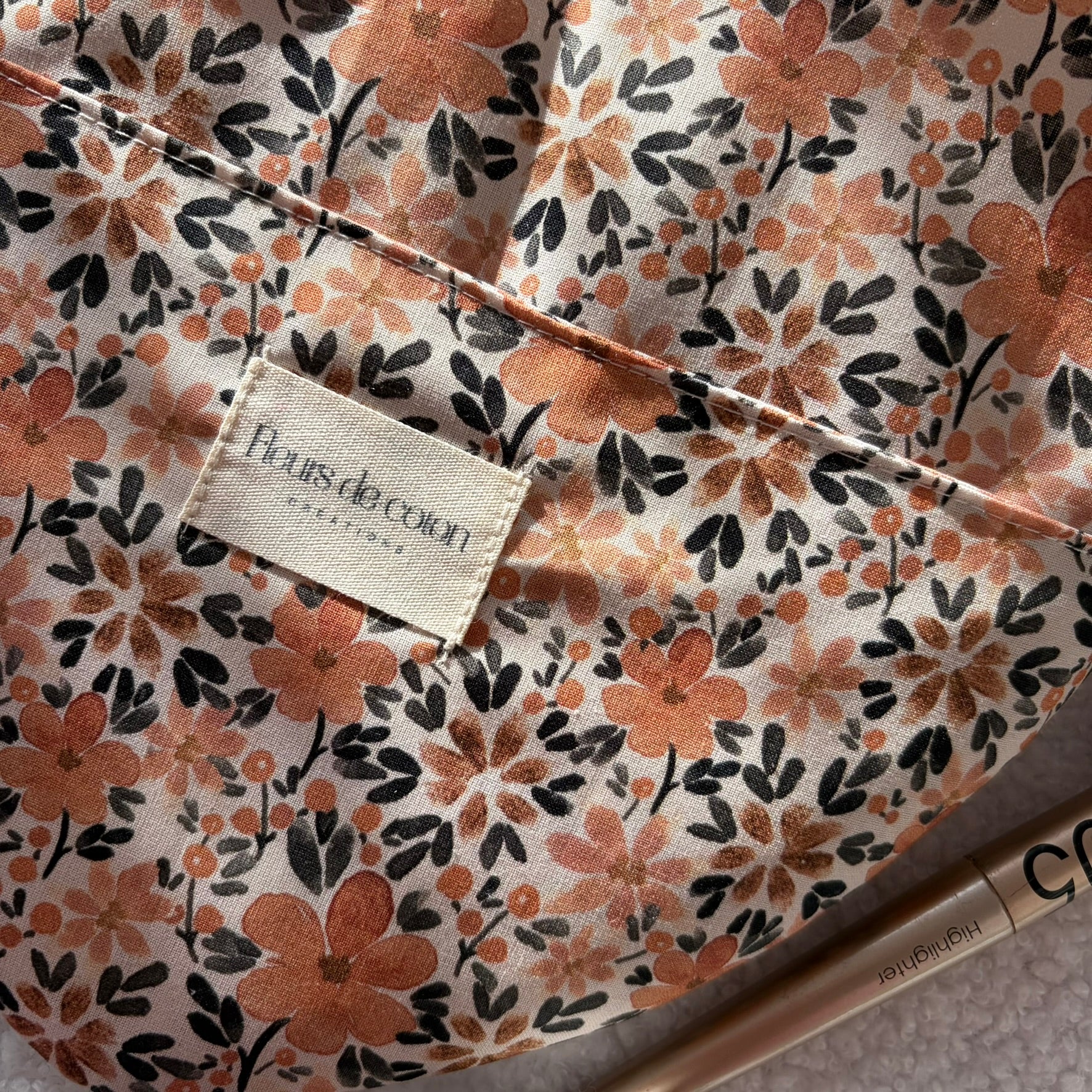 Trousse de toilette coeur