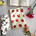 Pochette à livre fraises