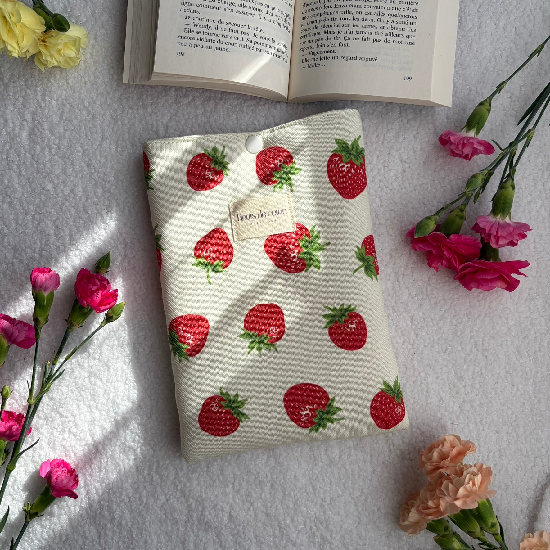 Pochette à livre coeurs - B2B