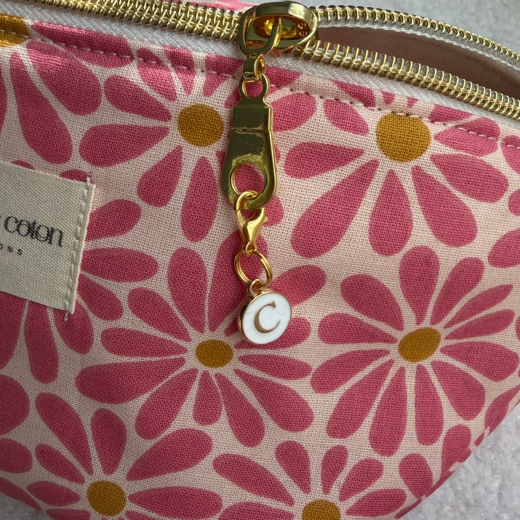 Sac banane fleurs