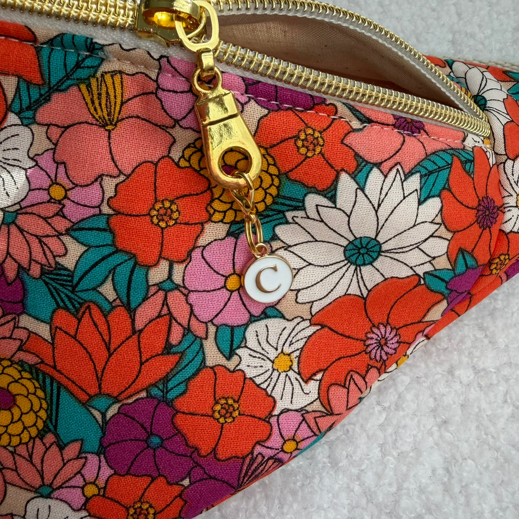 Sac banane fleurs