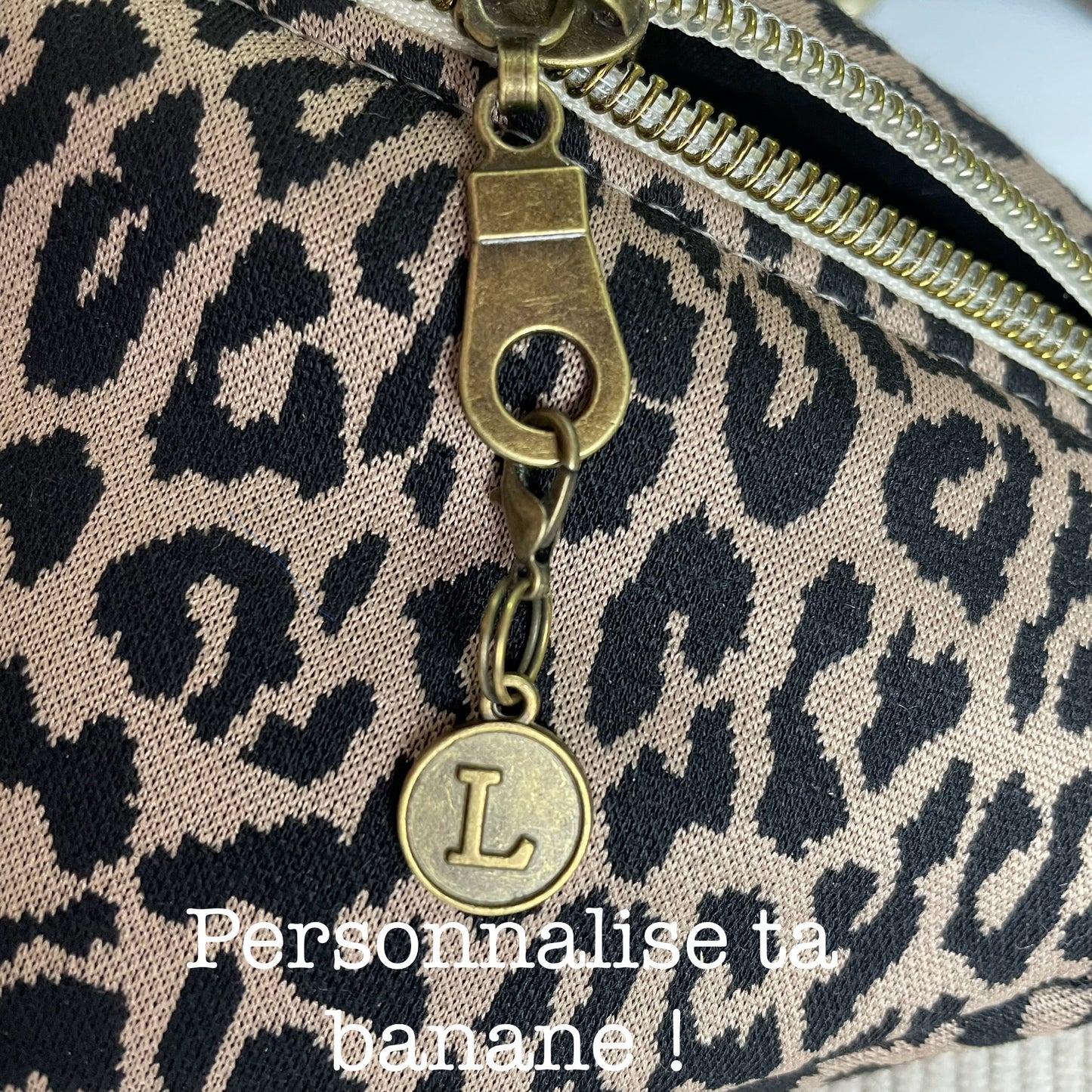 Sac banane léopard