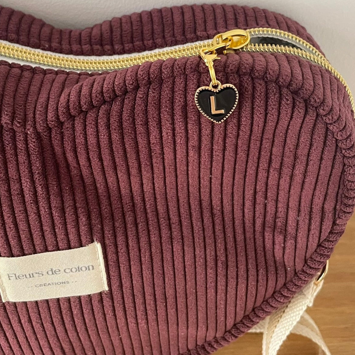 Sac coeur bandoulière