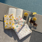 Pochette à livre citron