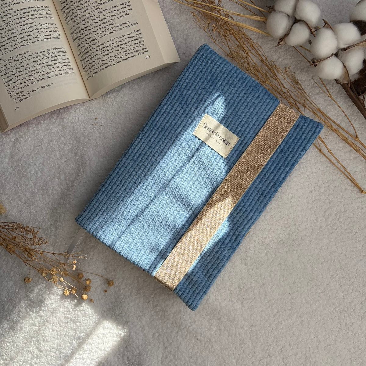 Custodia per libri a quadretti marrone