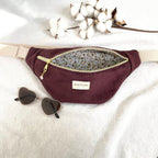 Sac banane velours