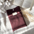 Pochette à livre velours côtelé - B2B