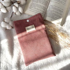 Pochette à livre velours côtelé - B2B