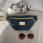 Sac banane velours