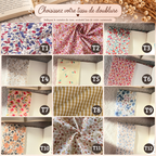 Custodia per libri a quadretti marrone