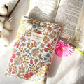 Pochette à livre fleurs - B2B
