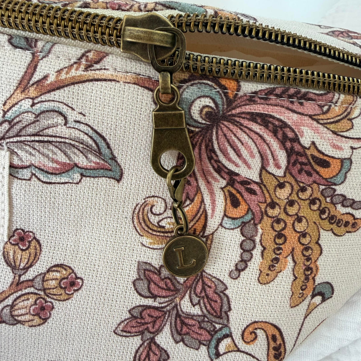 Sac banane fleurs